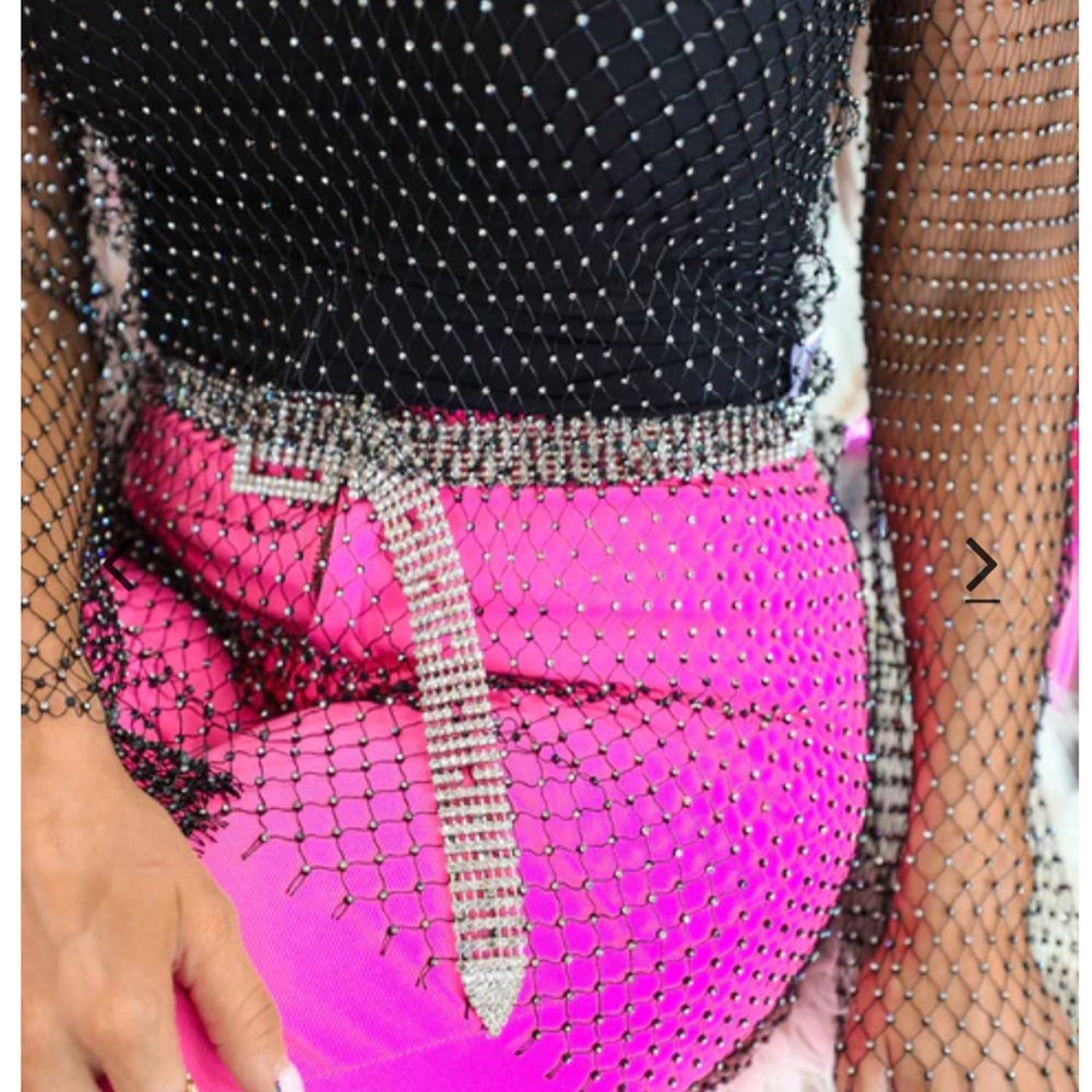 Black Rhinestone Top - Picture 7 of 17